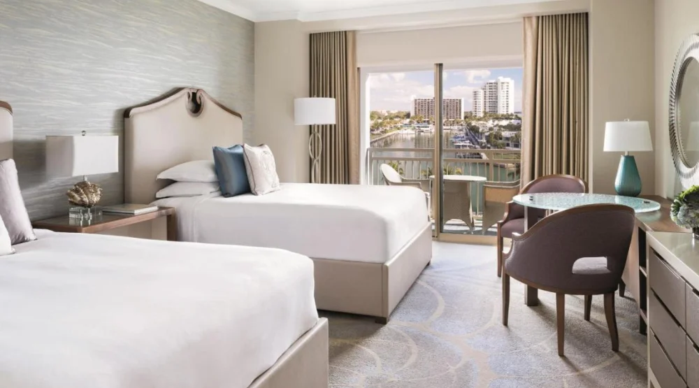 Club Marina View, Club Level, Guest Room, Two Queen, Balcony at The Ritz-Carlton Sarasota