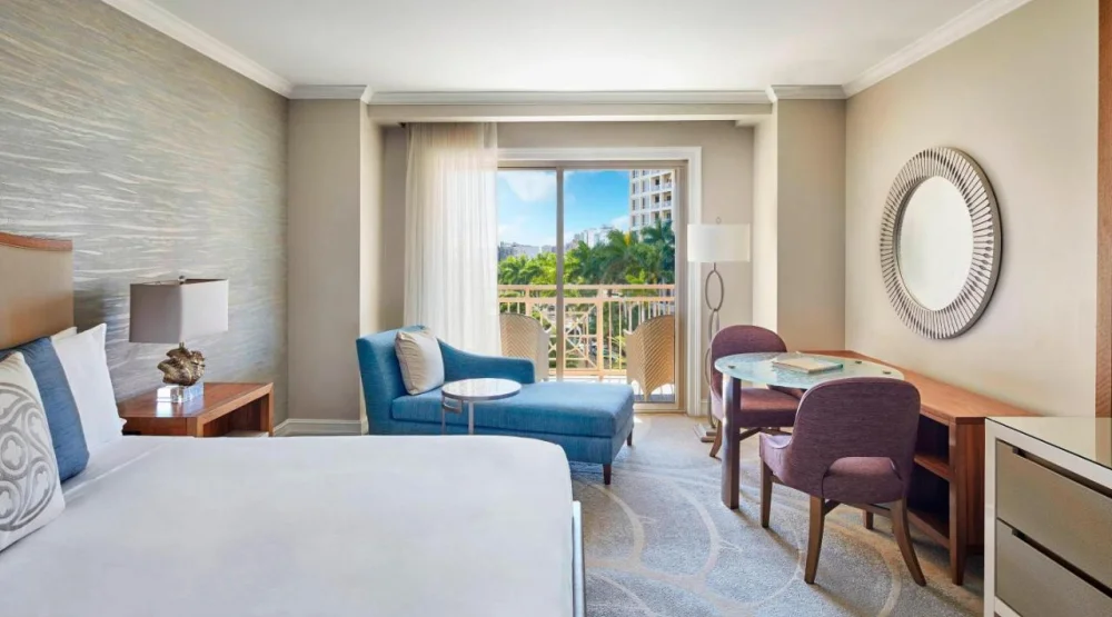 King Room with Balcony at The Ritz-Carlton Sarasota