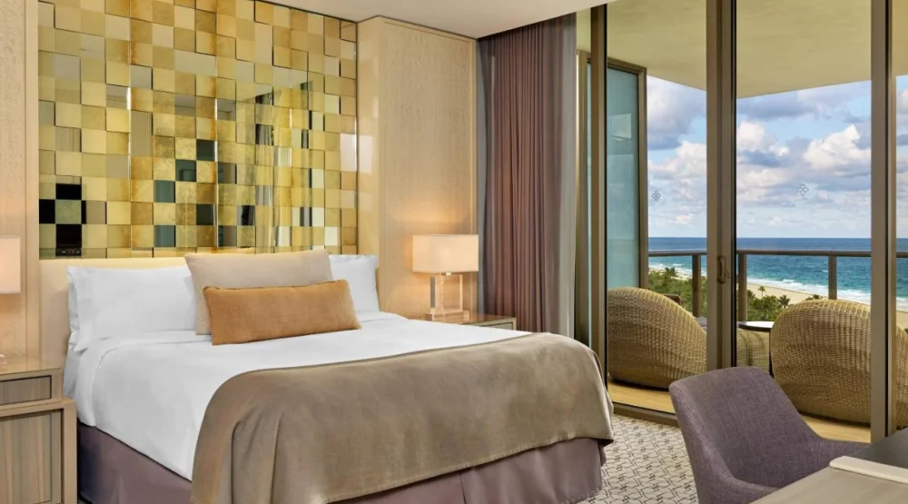 Deluxe Ocean View Queen, Guest Room, Two Queen, Ocean View at The St. Regis Bal Harbour Resort Hotel