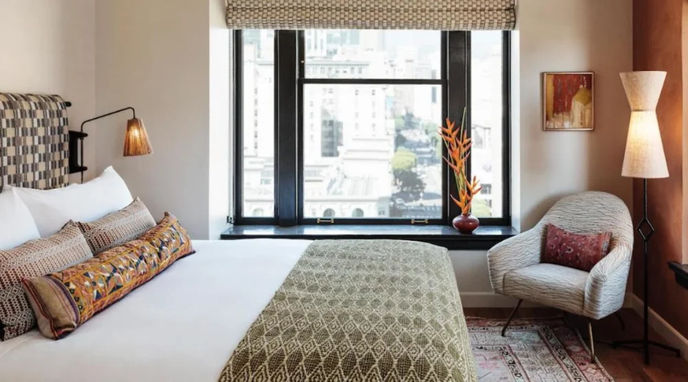 Deluxe King View at Downtown Los Angeles Proper Hotel