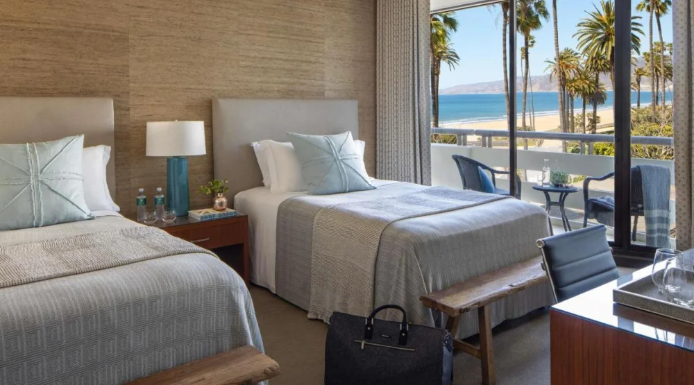 Premier Double Room with Ocean View at Fairmont Miramar Hotel & Bungalows
