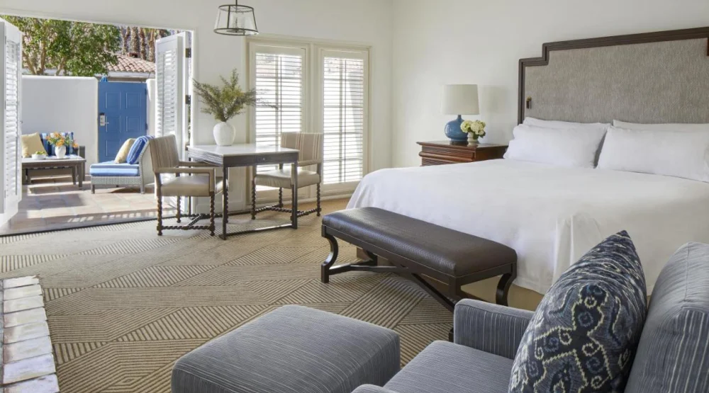 Deluxe Casita King Room with Firepit and Private Patio at La Quinta Resort & Club Curio Collection by Hilton