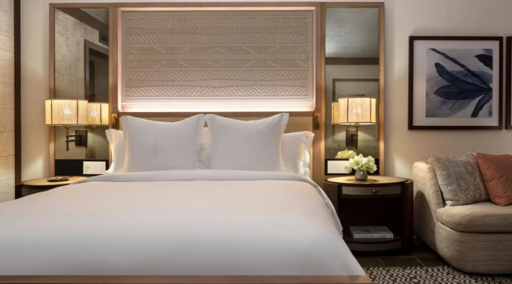 King Room with Oceanfront View at Four Seasons Resort Hualalai