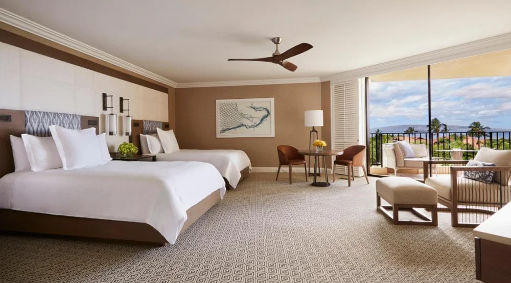 Deluxe Queen Room with Garden View at Four Seasons Resort Maui at Wailea