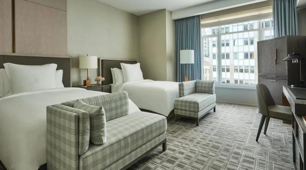 Hudson Corner Double at Four Seasons Hotel New York Downtown