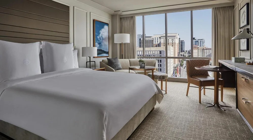 King Room with City View at Four Seasons Austin