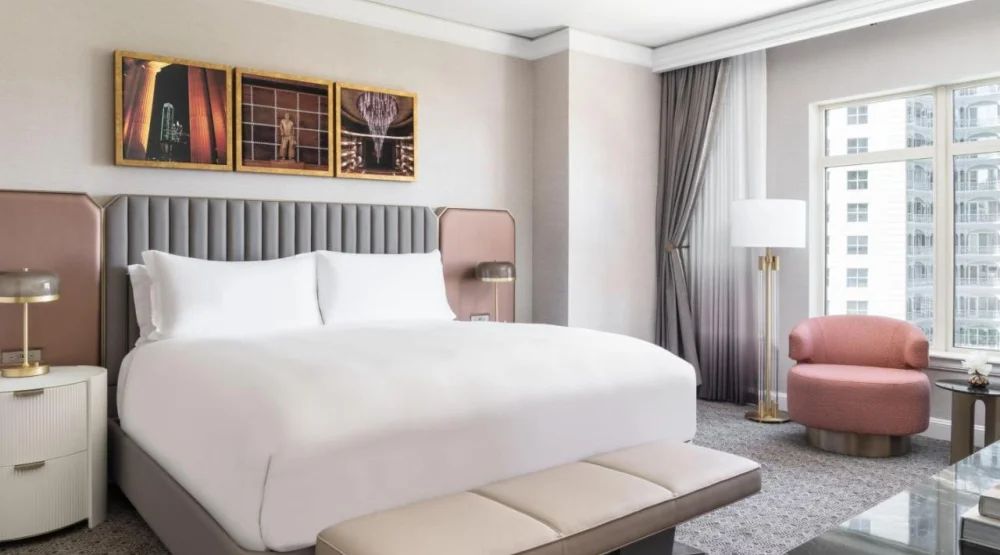 Deluxe King Suite with Sofa Bed at The Ritz-Carlton Dallas
