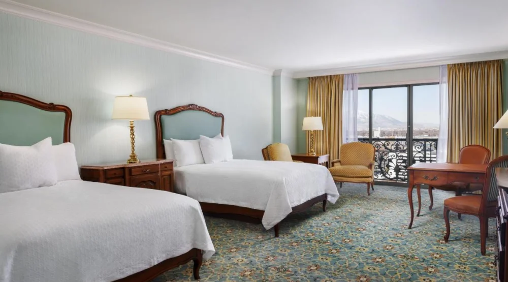 Premier View Guestroom Two Queens at Grand America Hotel