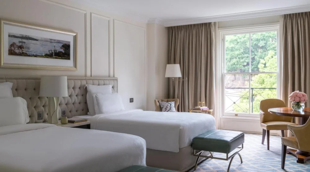 Deluxe Double Room with City View at The Langham Sydney