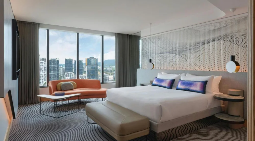 King Suite with River View and High Floor – Supreme Suite at W Brisbane