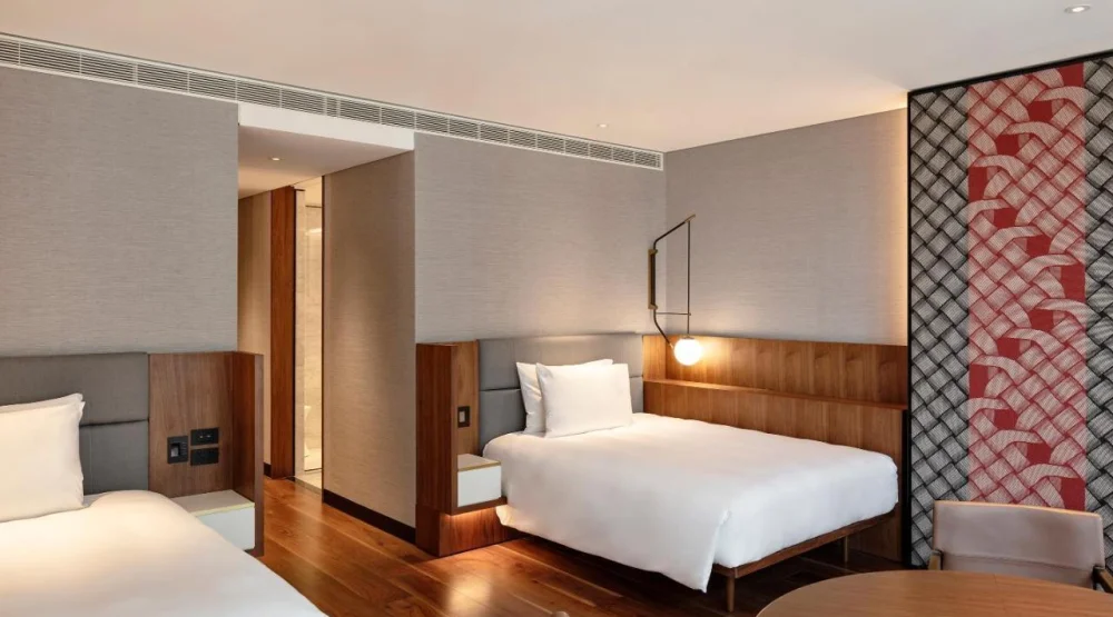 Twin Room with Harbor View at Park Hyatt Auckland