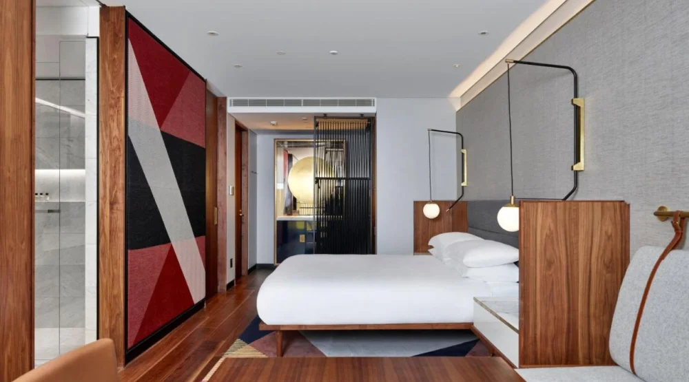 Rooftop King Room with Balcony at Park Hyatt Auckland