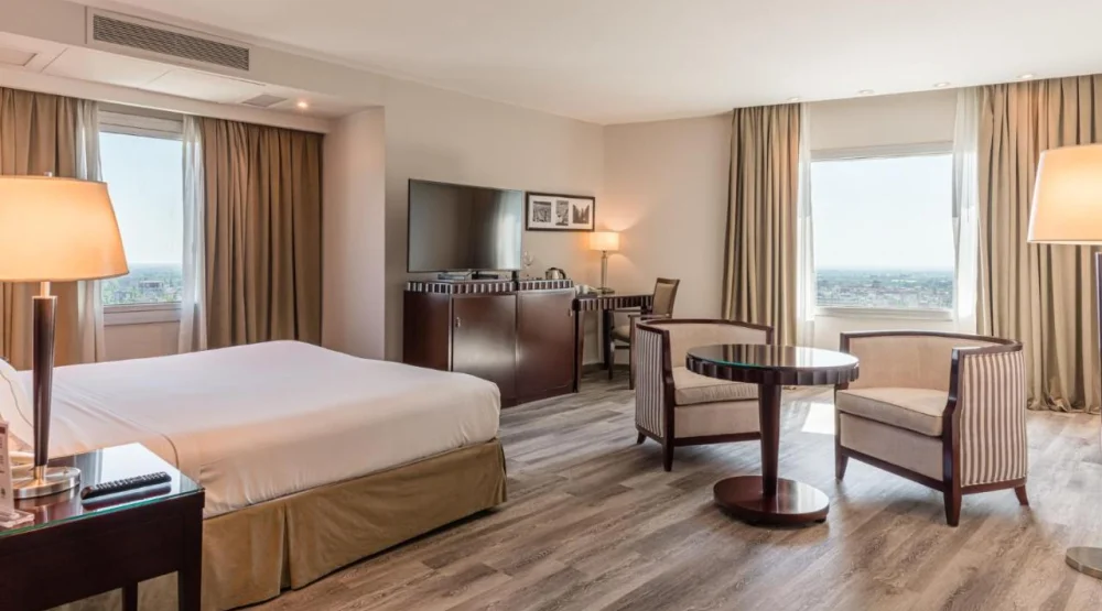 Corner Room with City View at Diplomatic Hotel