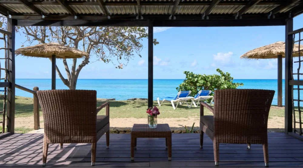 Beachfront Bungalow at Hawksbill