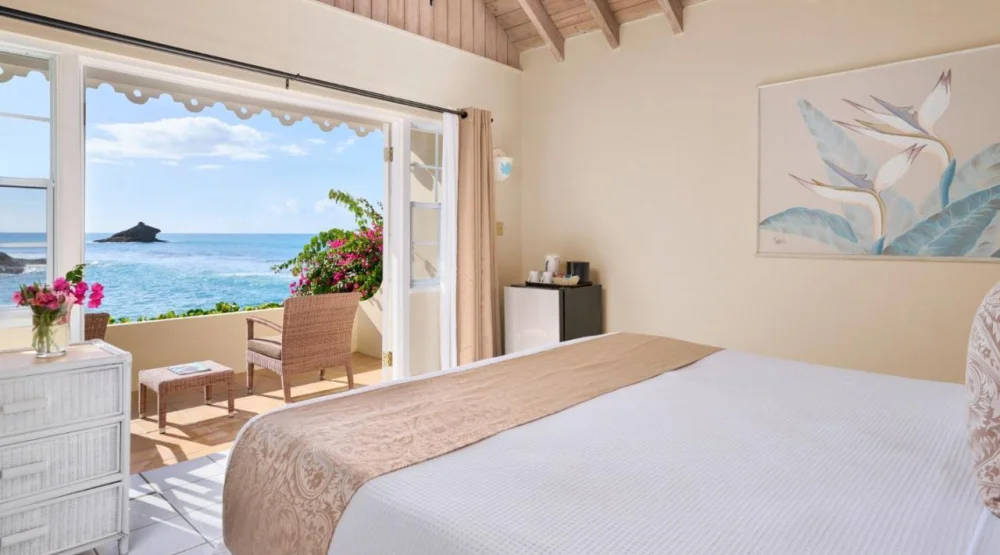 Oceanfront Room at Hawksbill