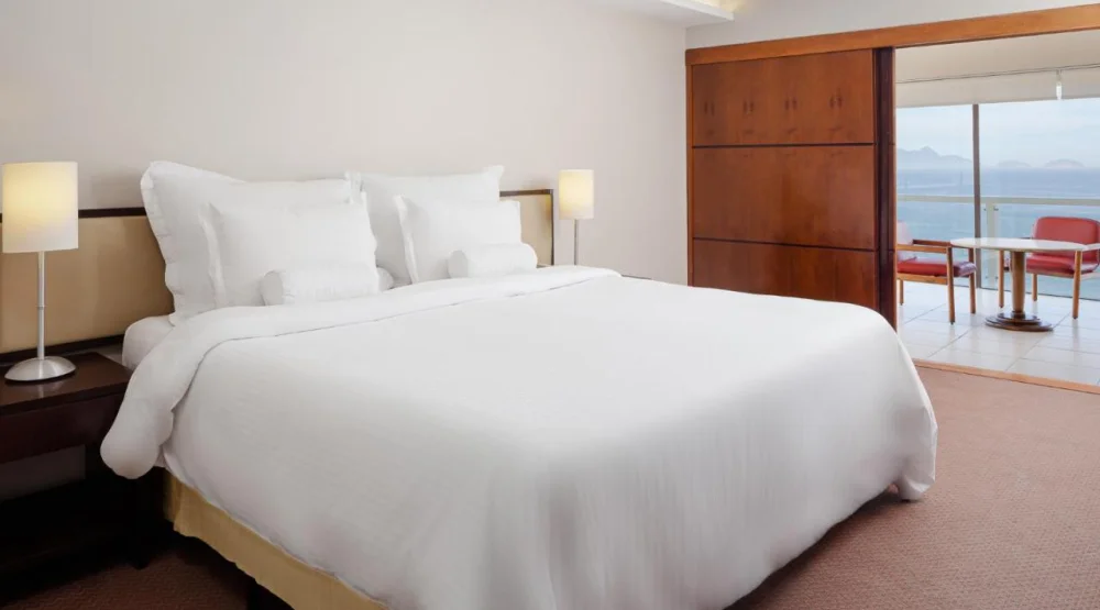 Junior Suite with Frontal Sea View at Rio Othon Palace