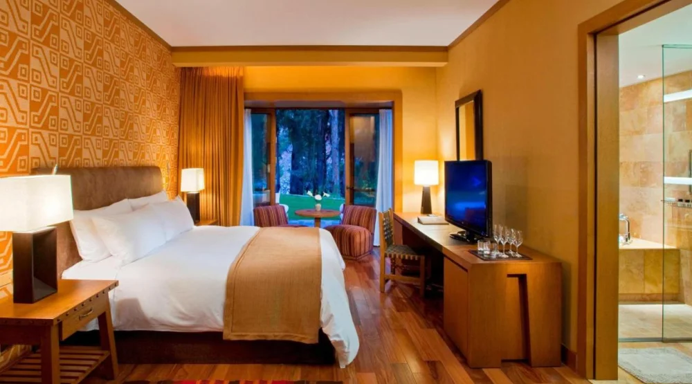 Grand Deluxe King Room with Terrace at Tambo Del Inka, a Luxury Collection Resort & Spa