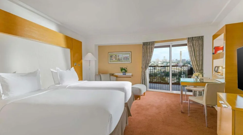 Luxury Twin Room with Nile View at Sofitel Cairo El Gezirah