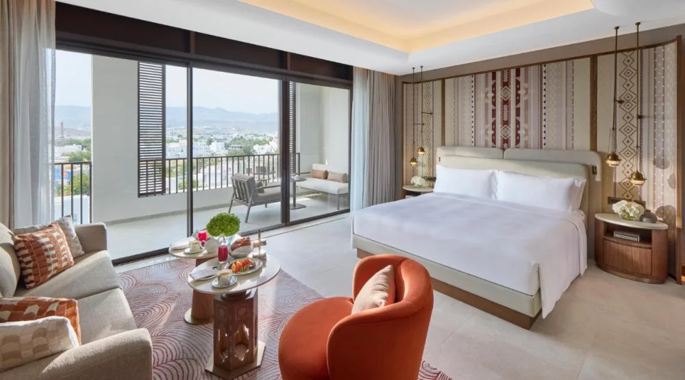 Deluxe Sea View Room at Mandarin Oriental Muscat