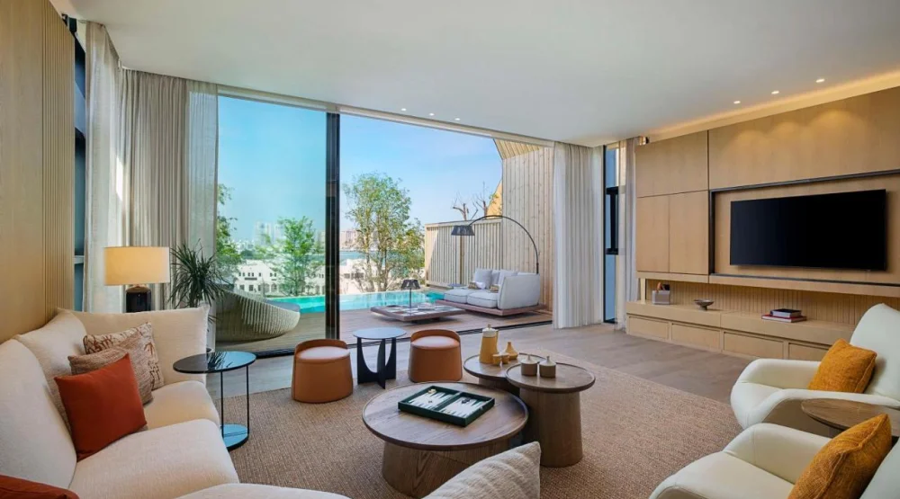One Bedroom Villa with Private Pool at Katara Hills Doha LXR Hotels & Resorts