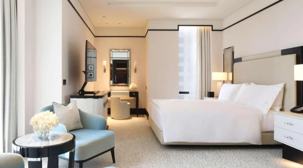 One Bedroom Deluxe King Suite at Waldorf Astoria Doha West Bay