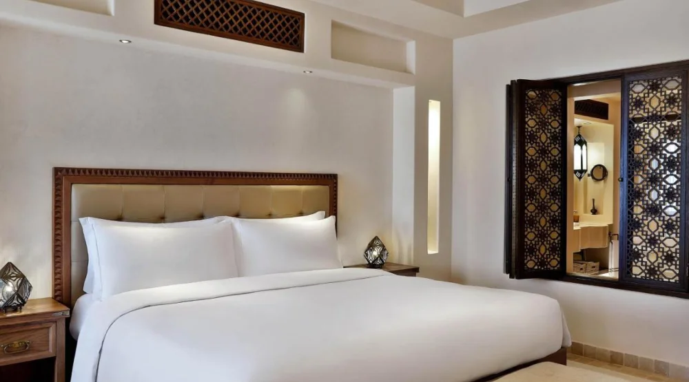Deluxe, Guest Room, One King, Pool View, Balcony at Al Wathba a Luxury Collection Desert Resort & Spa