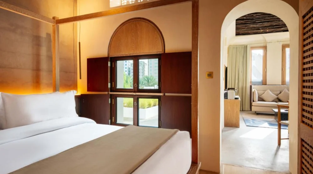 Khalid Ibrahim Room with Patio at The Chedi Al Bait