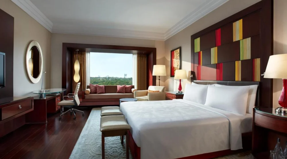 Deluxe Room One King at JW Marriott Hotel Bengaluru