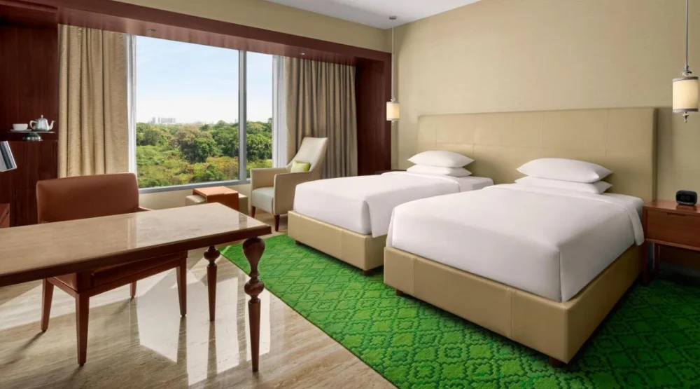 Twin Room with View at Park Hyatt Chennai
