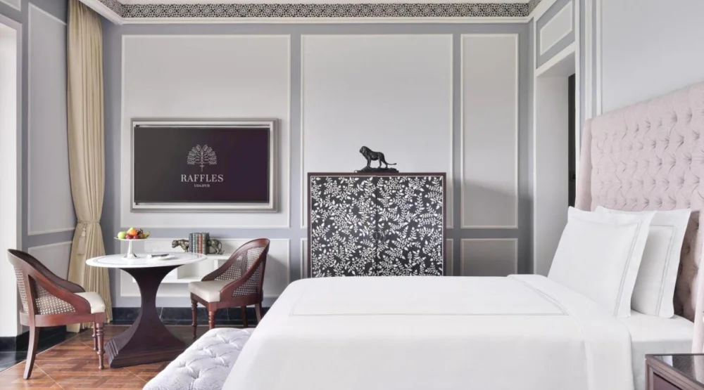 Flamingo Signature King Room with Garden View at Raffles Udaipur