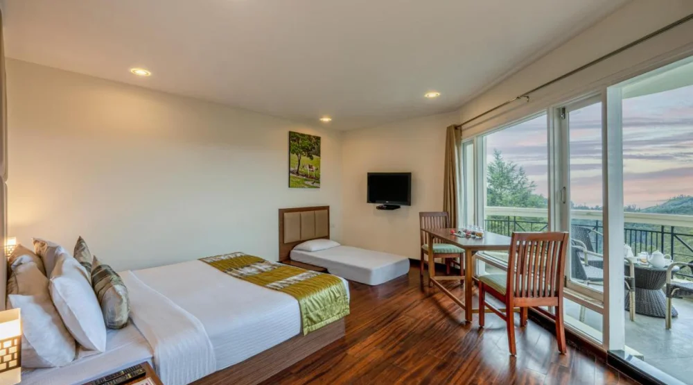 Valley View Premier Room with Balcony at Sterling Ooty Fern Hill