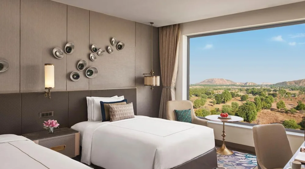 Taj Club Room Twin Bed at Taj Amer Jaipur