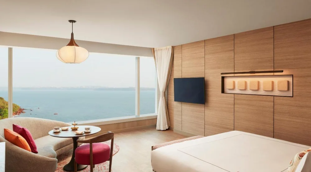 Deluxe Sea View Room King Bed at Taj Cidade de Goa Horizon