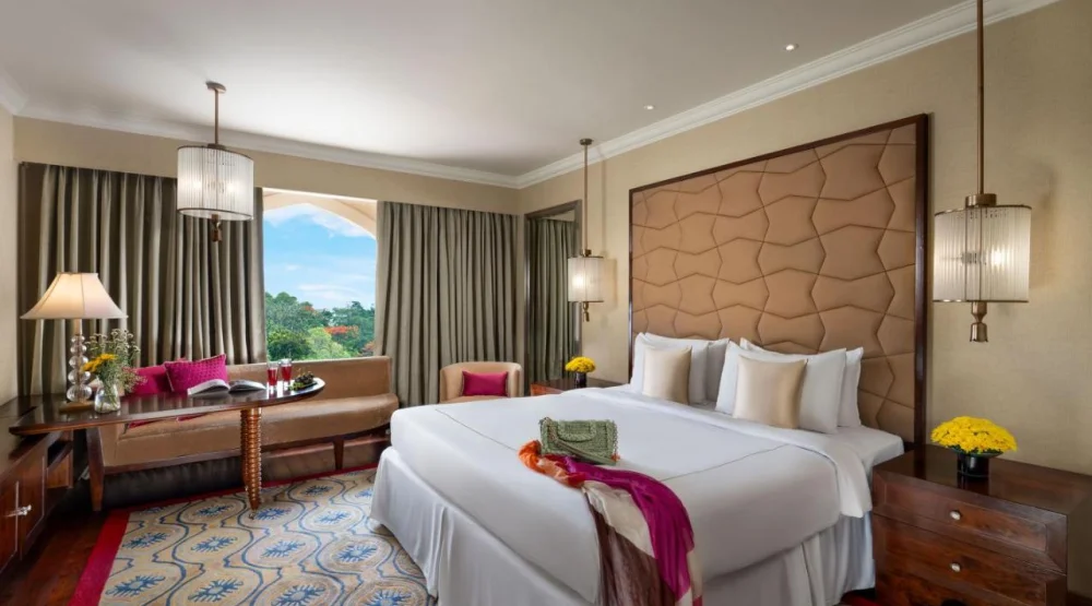 Luxury Room City View King Bed at Taj Krishna