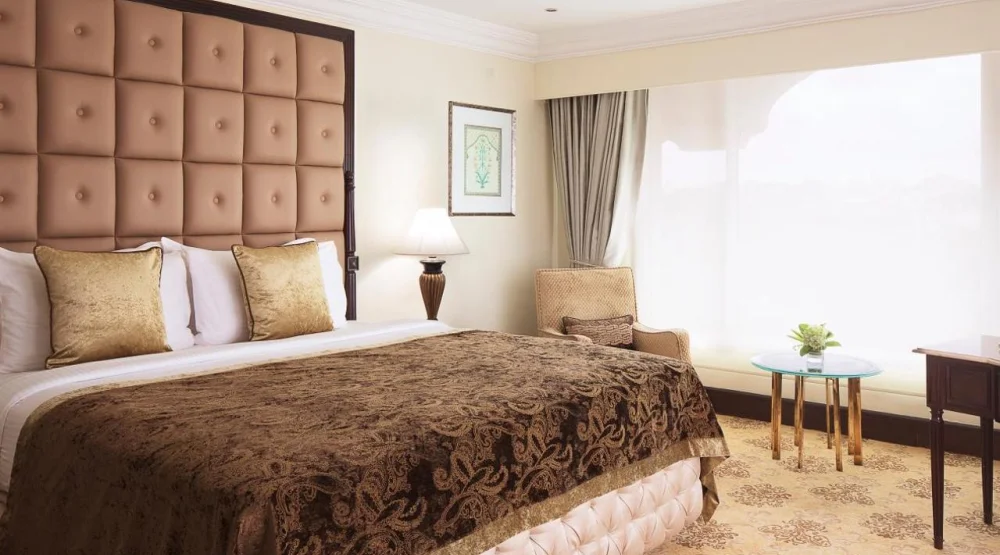 Deluxe Suite One Bedroom Lake View King Bed at Taj Krishna