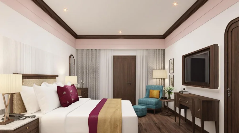Luxury Seaview Room - King Bed at Taj Malabar Resort & Spa Cochin