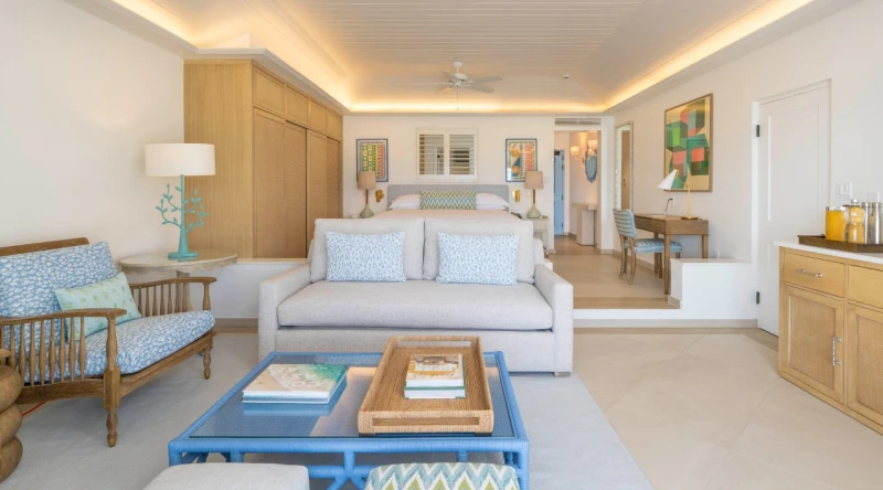 Ground Floor Junior Suite at Curtain Bluff