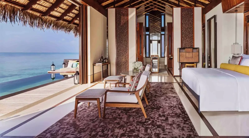Water Villa with Pool at One&Only Reethi Rah