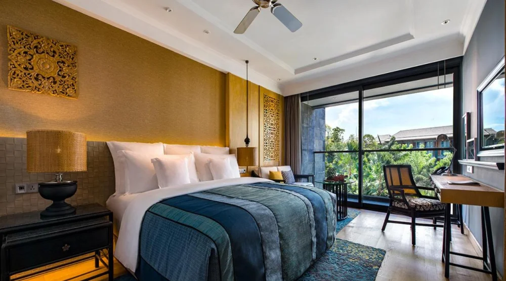 Standard King Room with Garden View at Hotel Indigo Bali Seminyak Beach