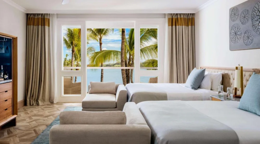 Three Bedroom Beach Front Balcony Suite at One&Only Le Saint Geran