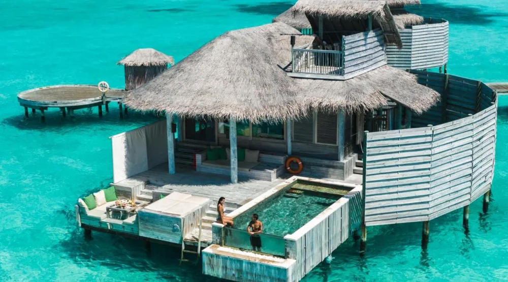 Laamu Water Villa with Pool at Six Senses Laamu