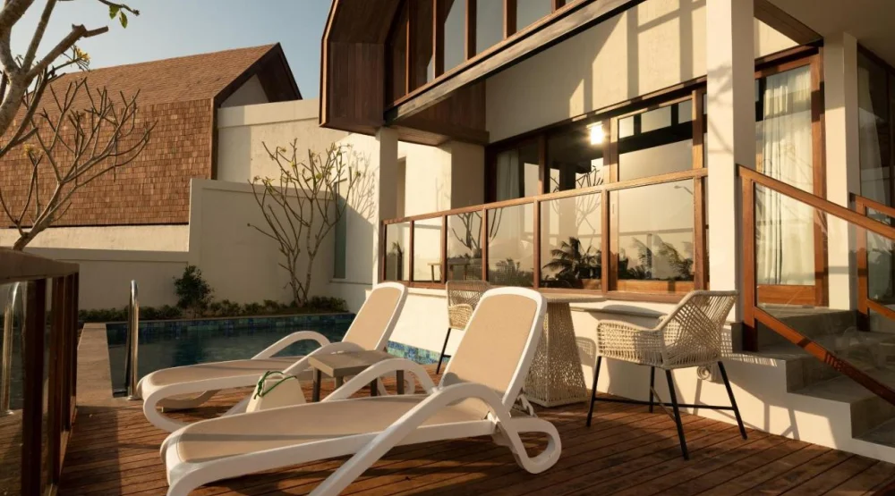 One Bedroom Hillside Villa with Private Pool and Sea View at The Kayana Beach Lombok