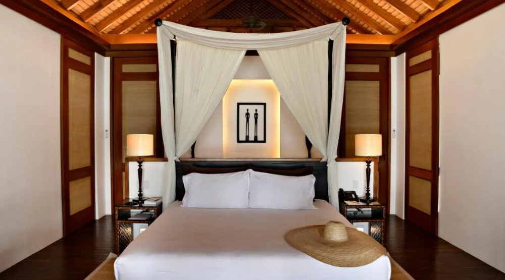 One King Bed Beach Villa, Ocean View at El Nido Resorts Pangulasian Island
