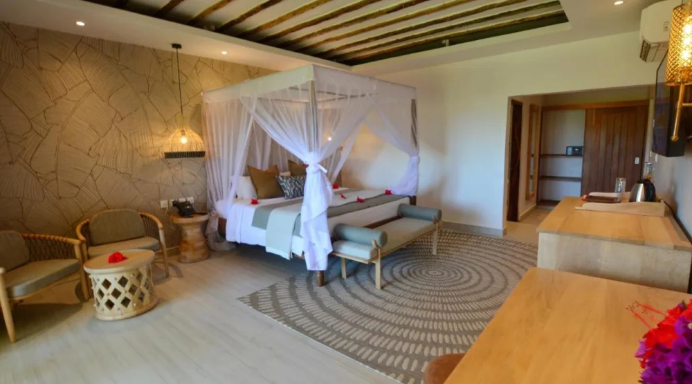 Deluxe Double Or Twin Room with Ocean View at Neptune Pwani Beach Resort & Spa