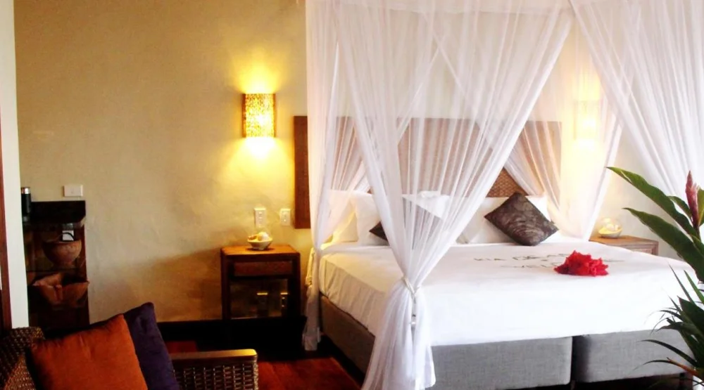 Junior Suite with Garden View at Nautilus Resort Rarotonga