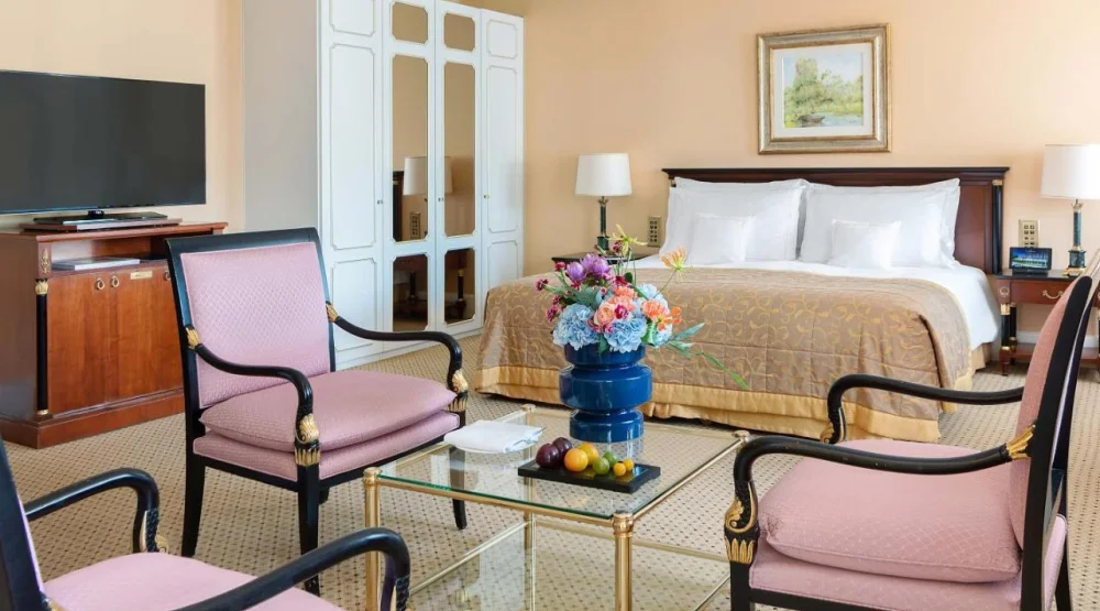 Executive Double Or Twin Room with City View at Lausanne Palace