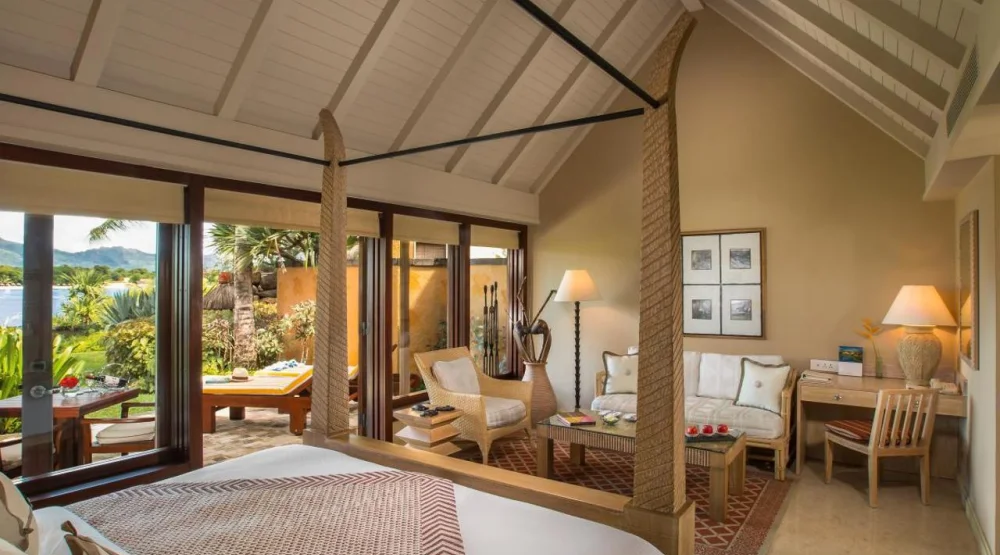Luxury Pavilion with Garden View at The Oberoi Beach Resort Mauritius
