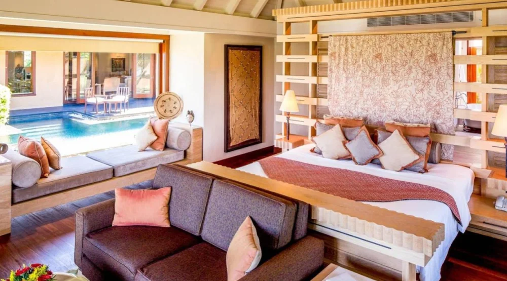 Royal Ocean View Villa with Private Pool at The Oberoi Beach Resort Mauritius