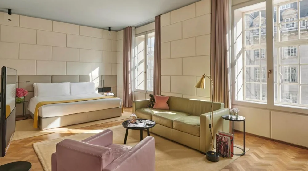 Grand Junior Suite at Hotel Cafe Royal