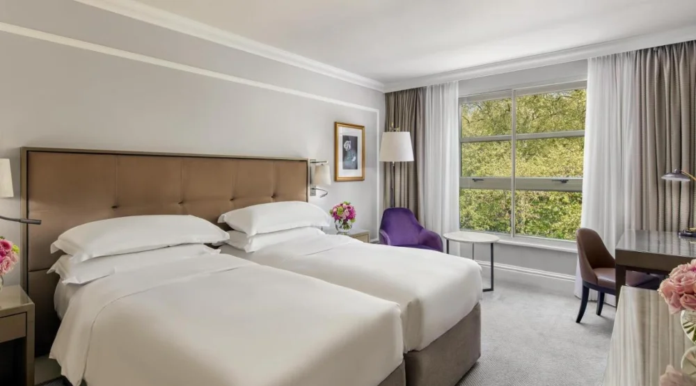 Twin Room with Garden View at Hyatt Regency London The Churchill